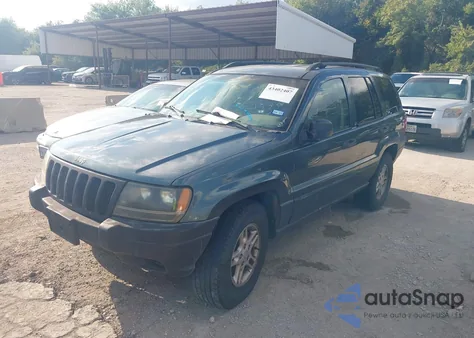 2002 Jeep Grand Cherokee Laredo z USA, uszkodzony, nr VIN 1J4GX48S72C255036